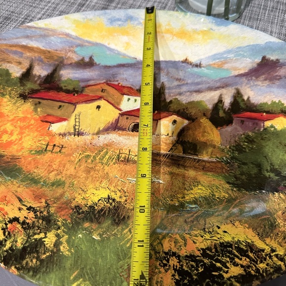 Ceramic Valori Home Serving Plate Made In Italy - Picture 7 of 12